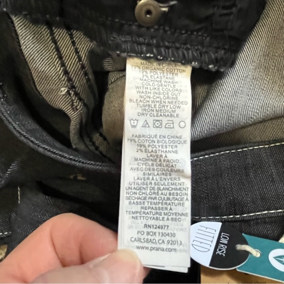 Prana Kara Denim Jeans Size 12 NWT - Picture 9 of 12